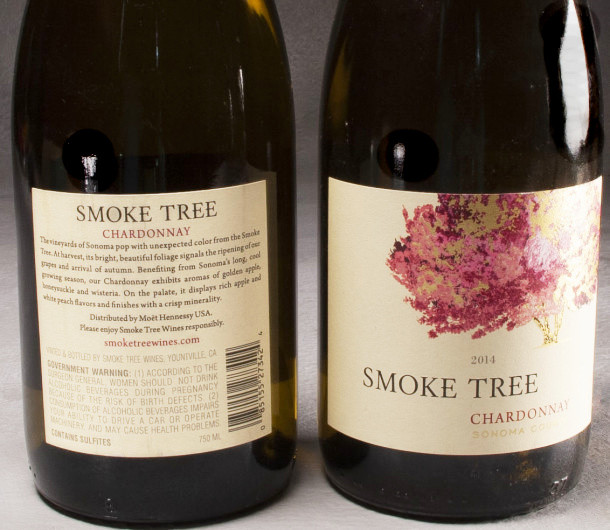 Smoke Tree Chardonnay $29